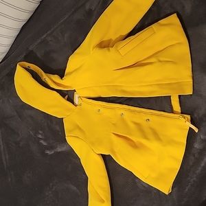 4T Yellow Cat and Jack coat
